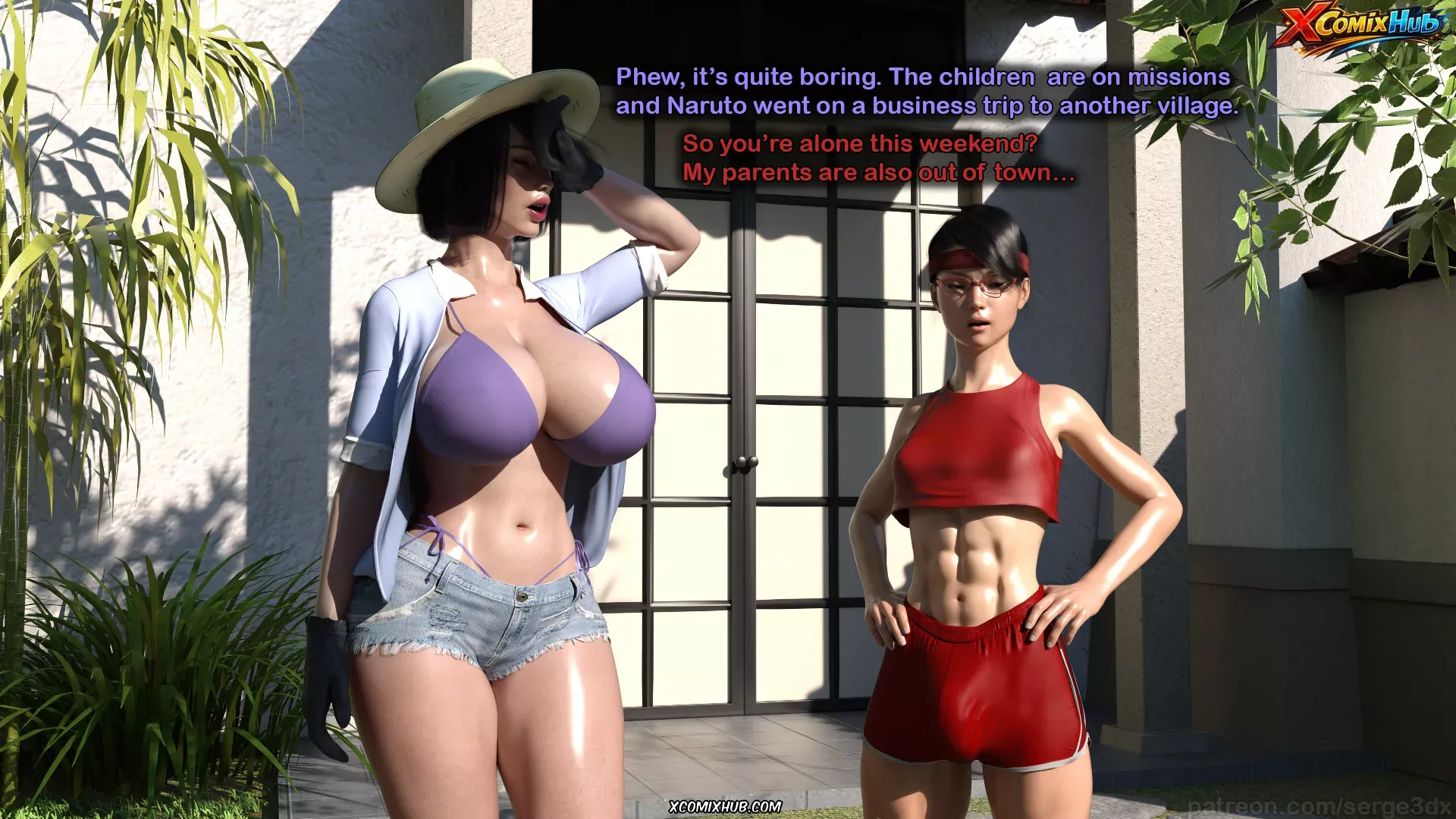 Hinata's Desire Serge3dx 013 Comic Page 13